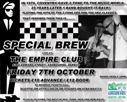 Special Brew back in Ashbourne