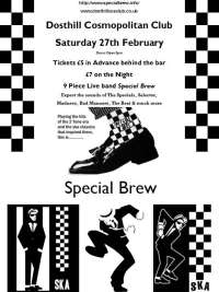 Special Brew live in Dosthill